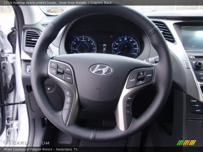 Silver Frost Metallic / Graphite Black 2014 Hyundai Azera Limited Sedan