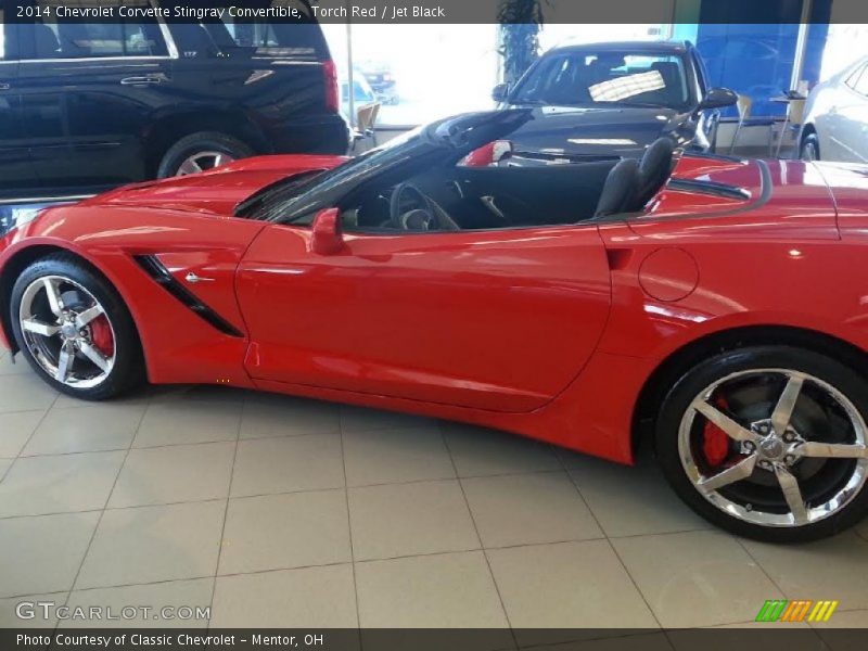 Torch Red / Jet Black 2014 Chevrolet Corvette Stingray Convertible