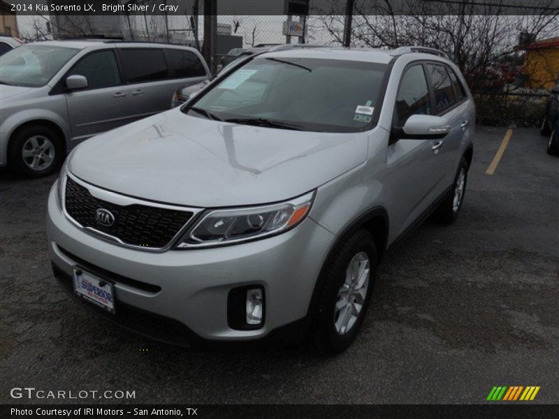 Bright Silver / Gray 2014 Kia Sorento LX