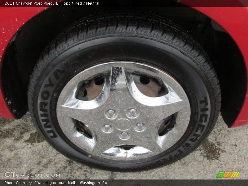 Sport Red / Neutral 2011 Chevrolet Aveo Aveo5 LT