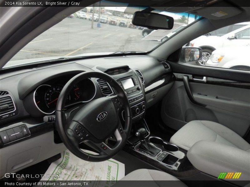 Bright Silver / Gray 2014 Kia Sorento LX