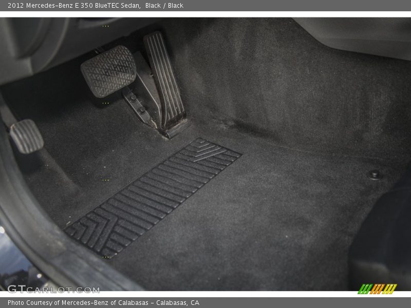 Black / Black 2012 Mercedes-Benz E 350 BlueTEC Sedan