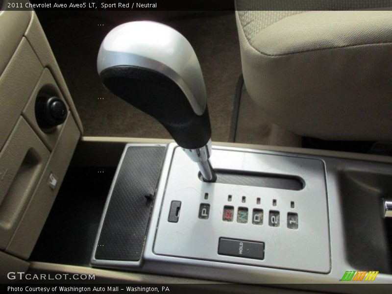 Sport Red / Neutral 2011 Chevrolet Aveo Aveo5 LT