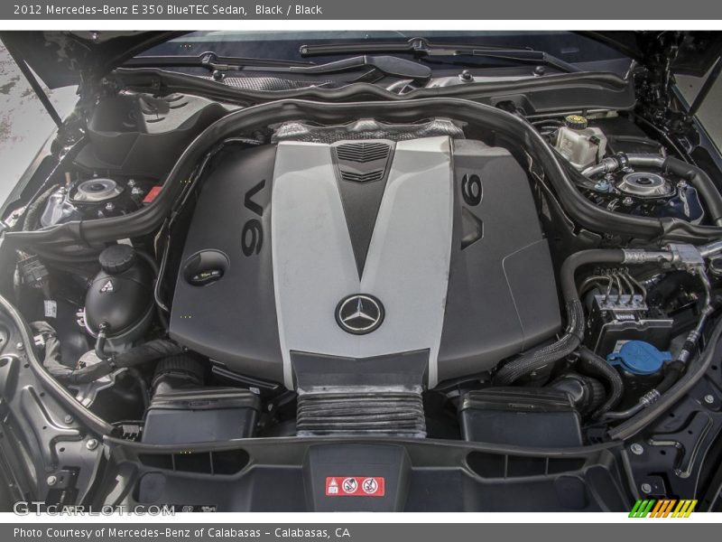 Black / Black 2012 Mercedes-Benz E 350 BlueTEC Sedan