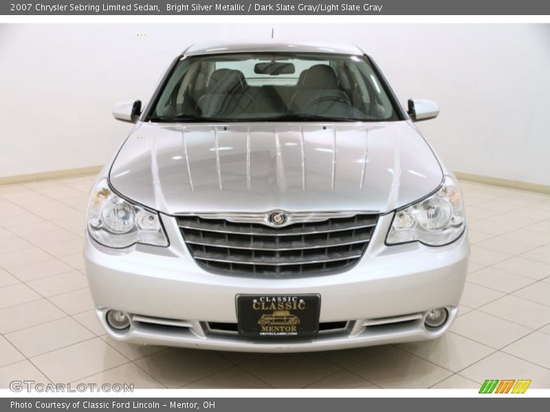 Bright Silver Metallic / Dark Slate Gray/Light Slate Gray 2007 Chrysler Sebring Limited Sedan