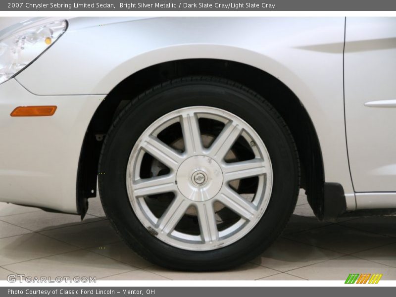 Bright Silver Metallic / Dark Slate Gray/Light Slate Gray 2007 Chrysler Sebring Limited Sedan