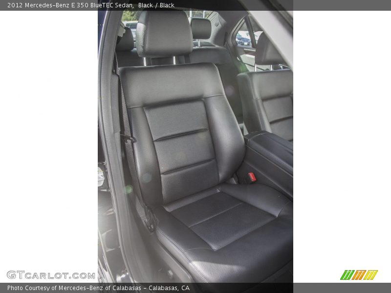Black / Black 2012 Mercedes-Benz E 350 BlueTEC Sedan