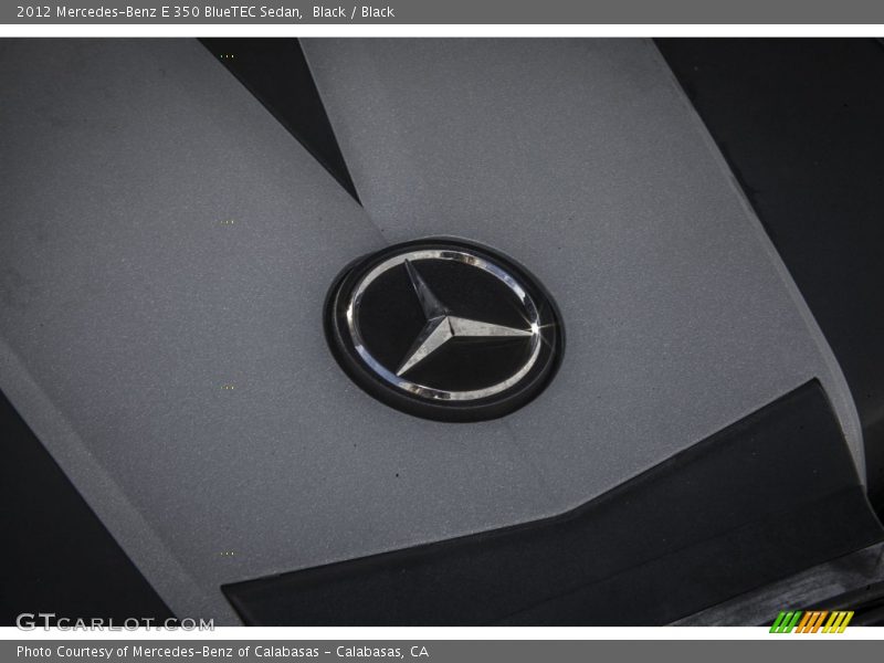 Black / Black 2012 Mercedes-Benz E 350 BlueTEC Sedan