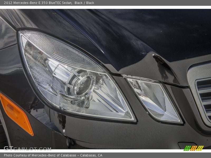 Black / Black 2012 Mercedes-Benz E 350 BlueTEC Sedan