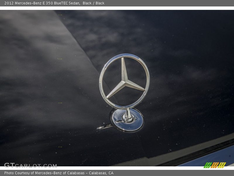 Black / Black 2012 Mercedes-Benz E 350 BlueTEC Sedan