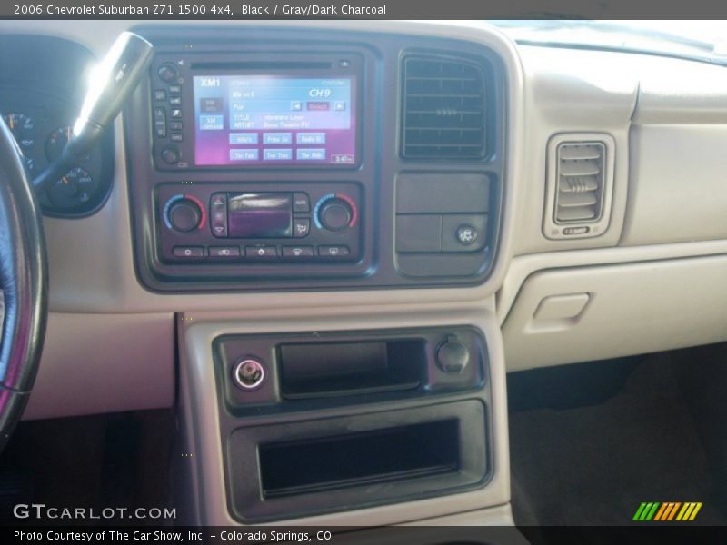 Black / Gray/Dark Charcoal 2006 Chevrolet Suburban Z71 1500 4x4