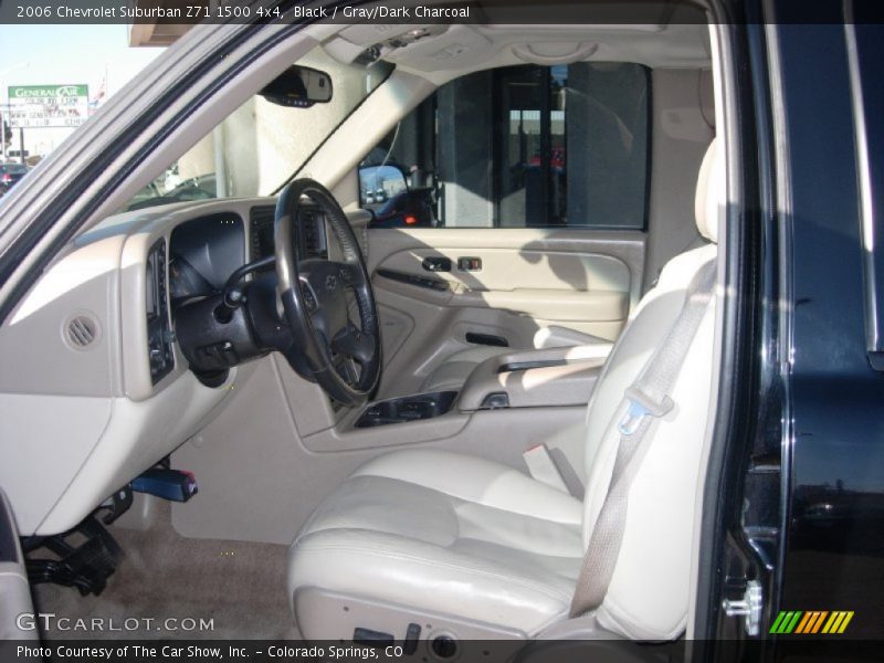 Black / Gray/Dark Charcoal 2006 Chevrolet Suburban Z71 1500 4x4