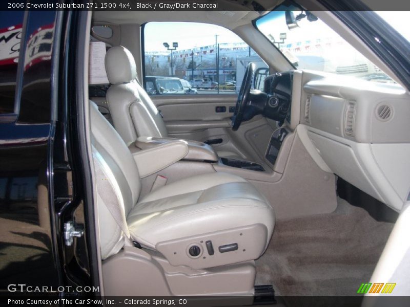 Black / Gray/Dark Charcoal 2006 Chevrolet Suburban Z71 1500 4x4