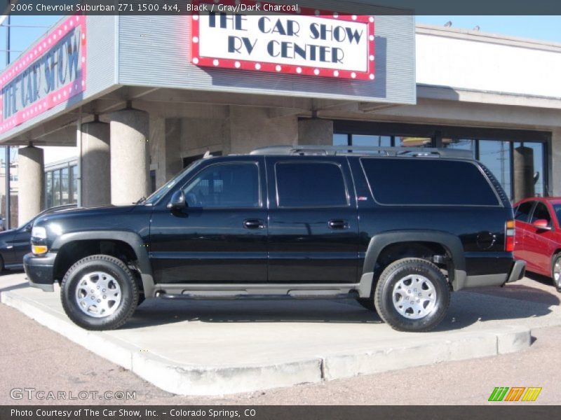 Black / Gray/Dark Charcoal 2006 Chevrolet Suburban Z71 1500 4x4