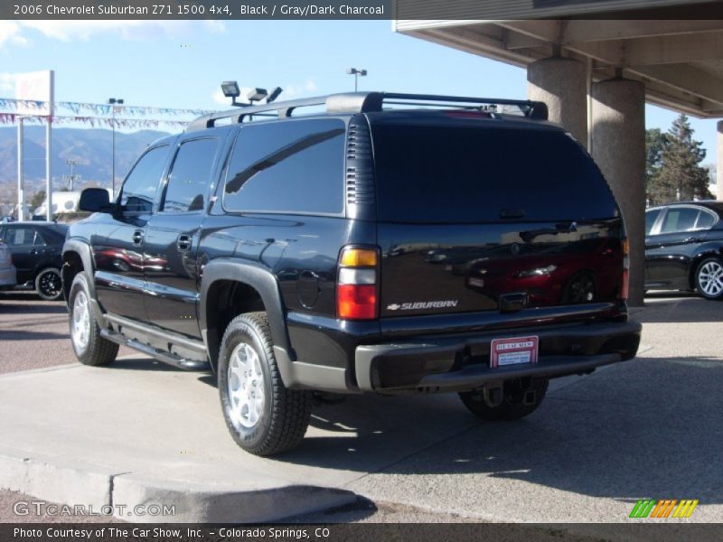 Black / Gray/Dark Charcoal 2006 Chevrolet Suburban Z71 1500 4x4