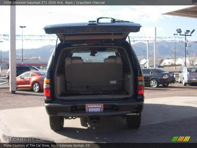 Black / Gray/Dark Charcoal 2006 Chevrolet Suburban Z71 1500 4x4