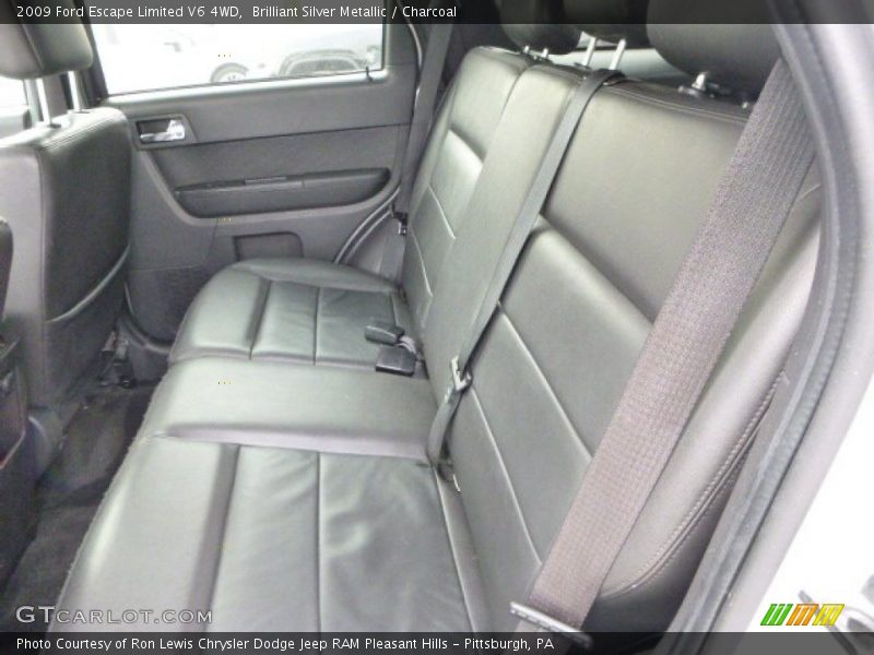 Brilliant Silver Metallic / Charcoal 2009 Ford Escape Limited V6 4WD