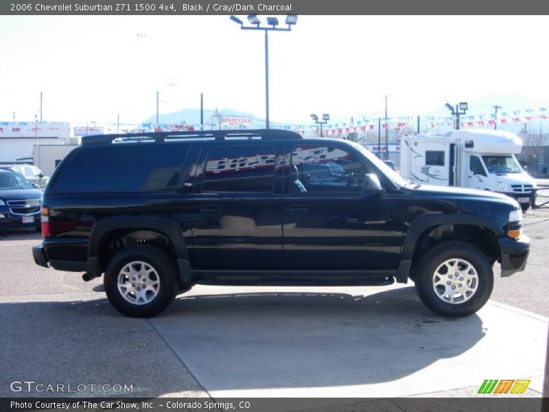 Black / Gray/Dark Charcoal 2006 Chevrolet Suburban Z71 1500 4x4