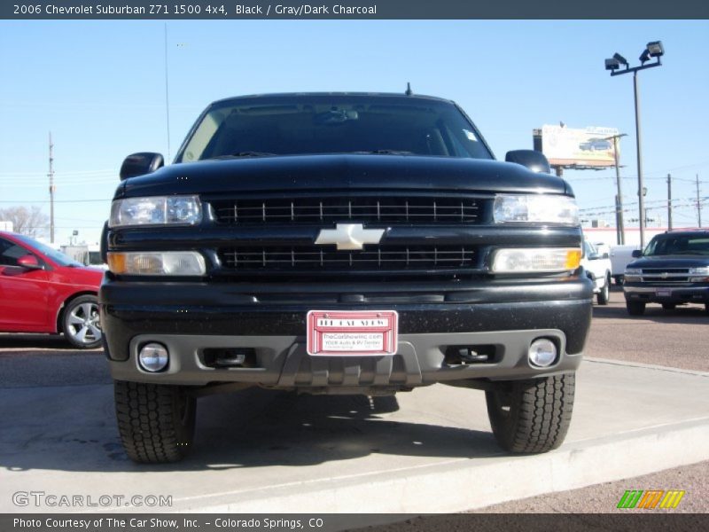 Black / Gray/Dark Charcoal 2006 Chevrolet Suburban Z71 1500 4x4