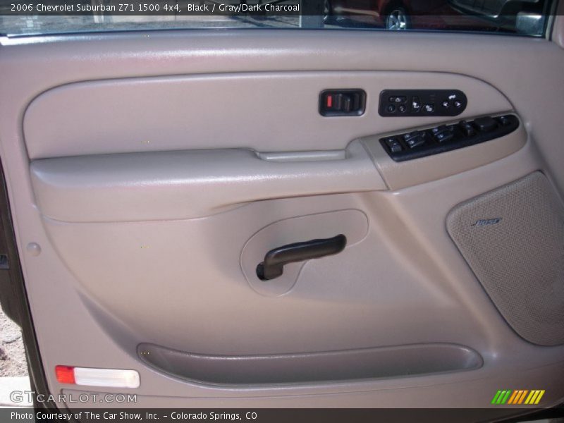Black / Gray/Dark Charcoal 2006 Chevrolet Suburban Z71 1500 4x4