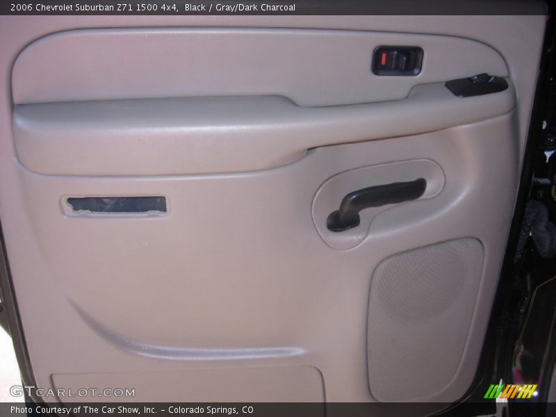 Black / Gray/Dark Charcoal 2006 Chevrolet Suburban Z71 1500 4x4
