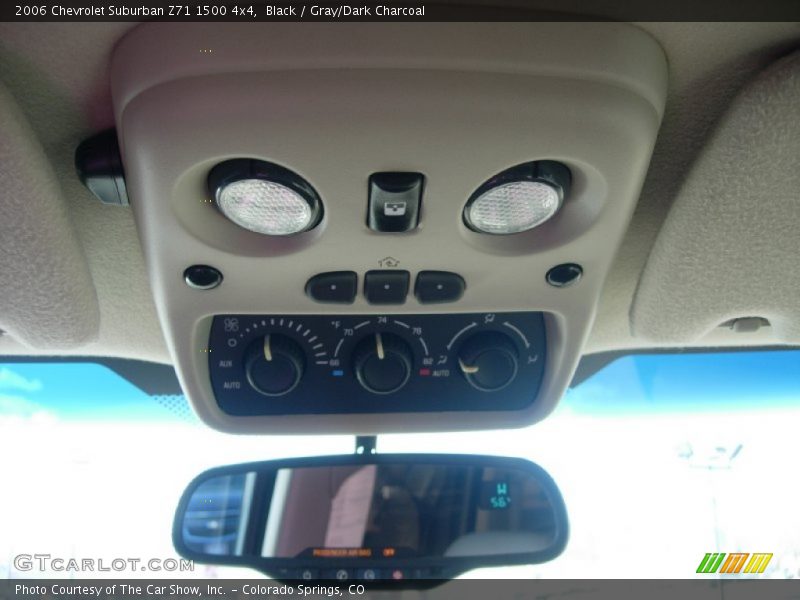 Black / Gray/Dark Charcoal 2006 Chevrolet Suburban Z71 1500 4x4