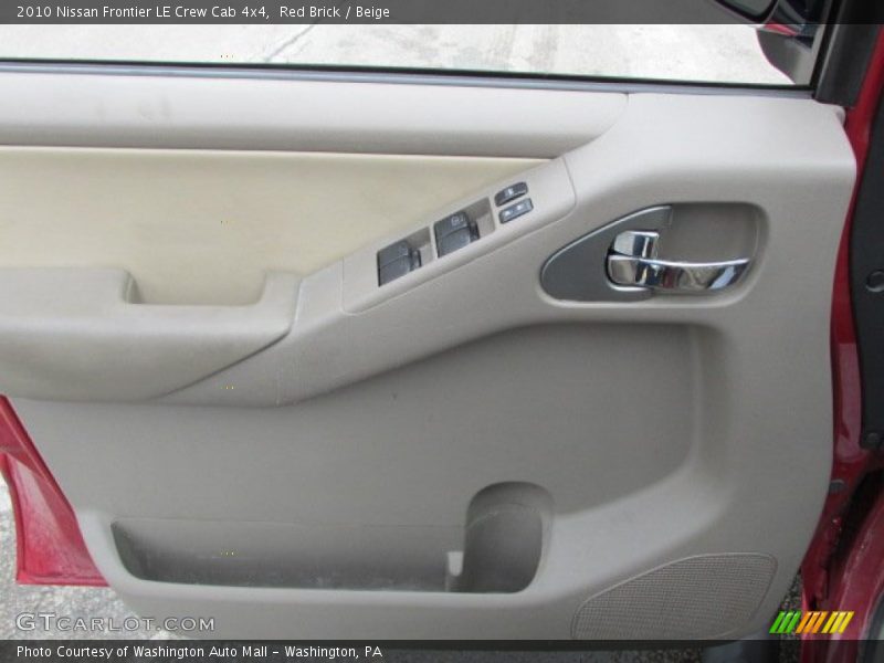 Red Brick / Beige 2010 Nissan Frontier LE Crew Cab 4x4