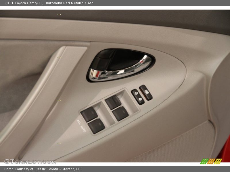 Barcelona Red Metallic / Ash 2011 Toyota Camry LE