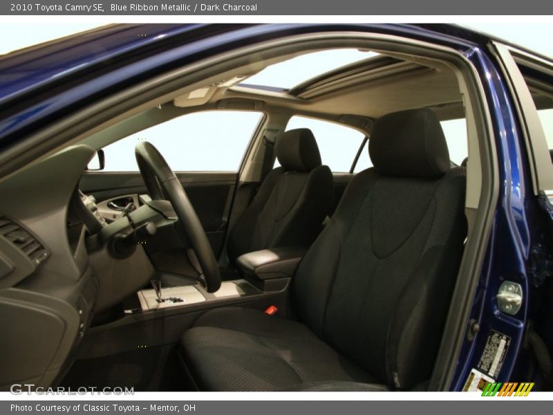 Blue Ribbon Metallic / Dark Charcoal 2010 Toyota Camry SE