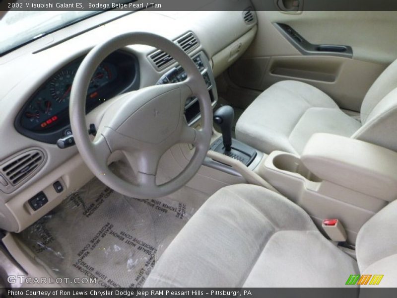  2002 Galant ES Tan Interior