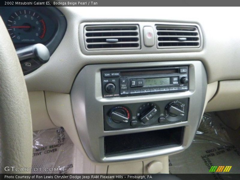 Controls of 2002 Galant ES