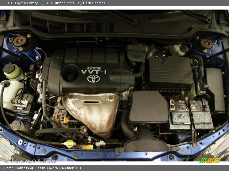 Blue Ribbon Metallic / Dark Charcoal 2010 Toyota Camry SE
