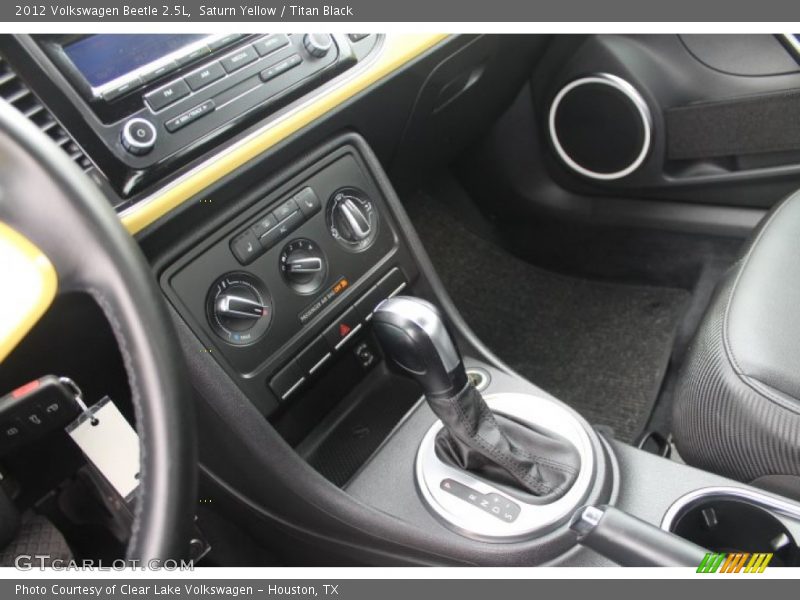 Saturn Yellow / Titan Black 2012 Volkswagen Beetle 2.5L