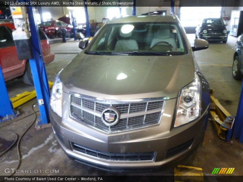 Mocha Steel Metallic / Shale/Brownstone 2012 Cadillac SRX Luxury AWD