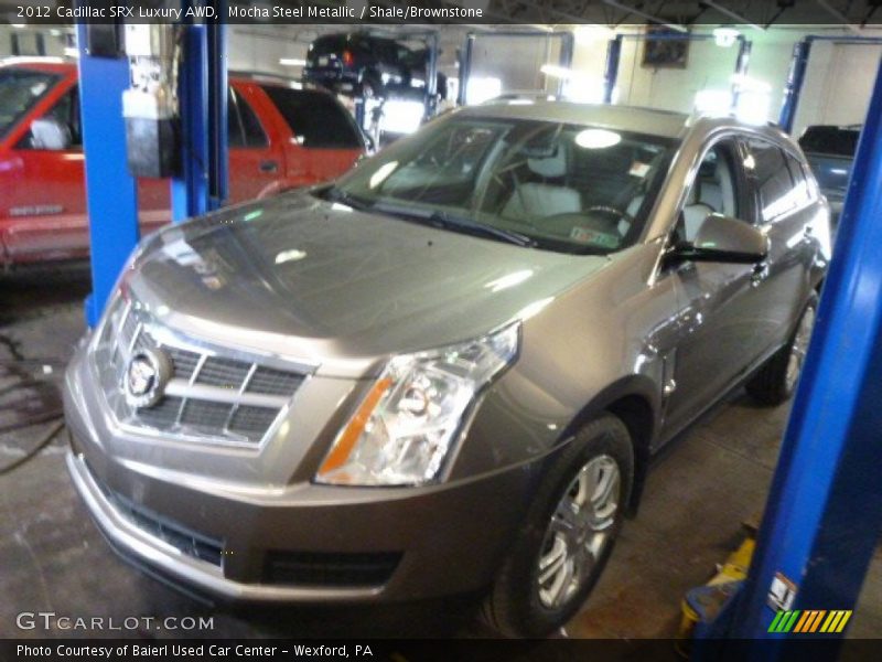 Mocha Steel Metallic / Shale/Brownstone 2012 Cadillac SRX Luxury AWD