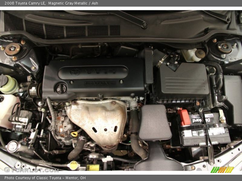 Magnetic Gray Metallic / Ash 2008 Toyota Camry LE