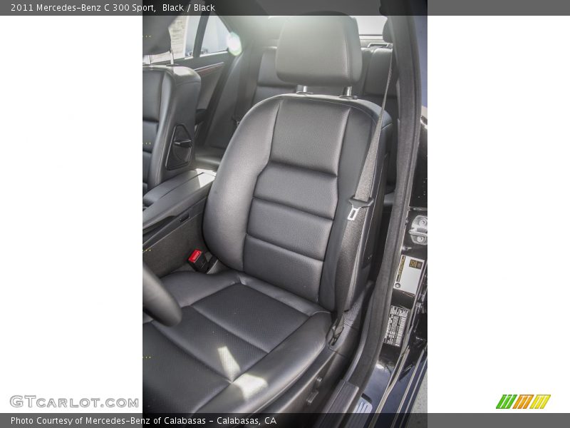 Black / Black 2011 Mercedes-Benz C 300 Sport