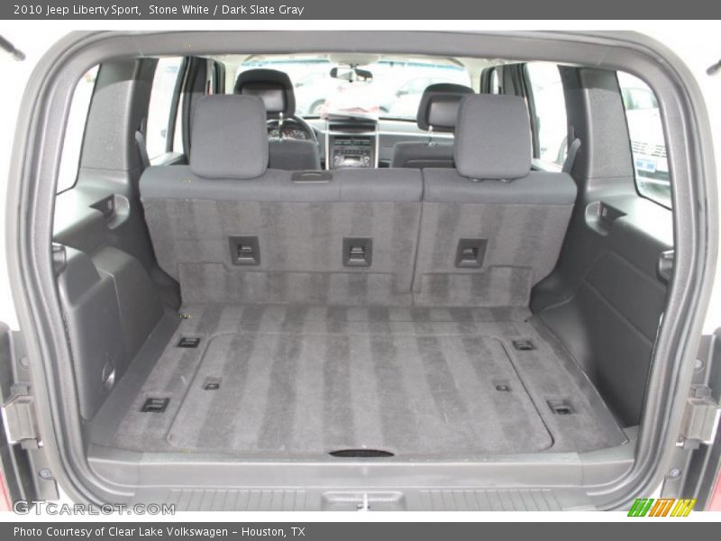 Stone White / Dark Slate Gray 2010 Jeep Liberty Sport