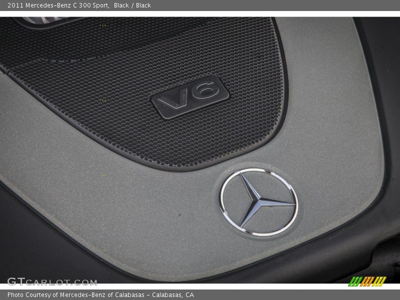 Black / Black 2011 Mercedes-Benz C 300 Sport