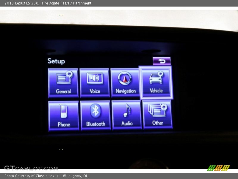 Fire Agate Pearl / Parchment 2013 Lexus ES 350