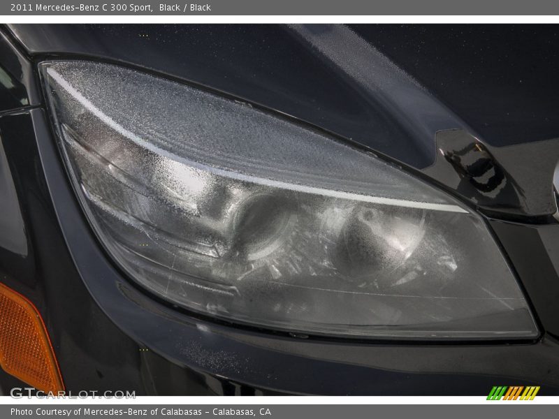 Black / Black 2011 Mercedes-Benz C 300 Sport