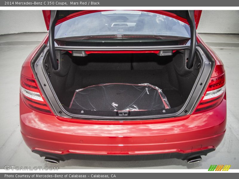  2014 C 350 Coupe Trunk