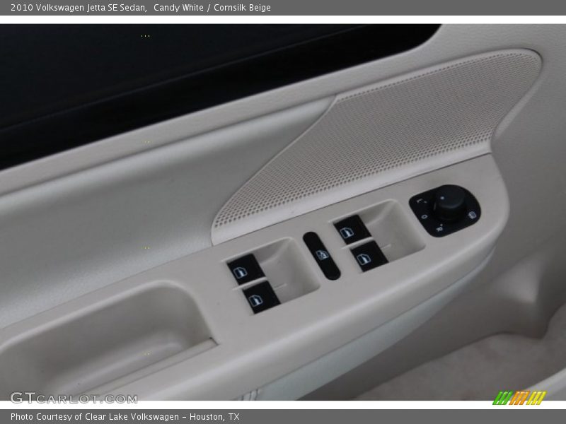 Candy White / Cornsilk Beige 2010 Volkswagen Jetta SE Sedan