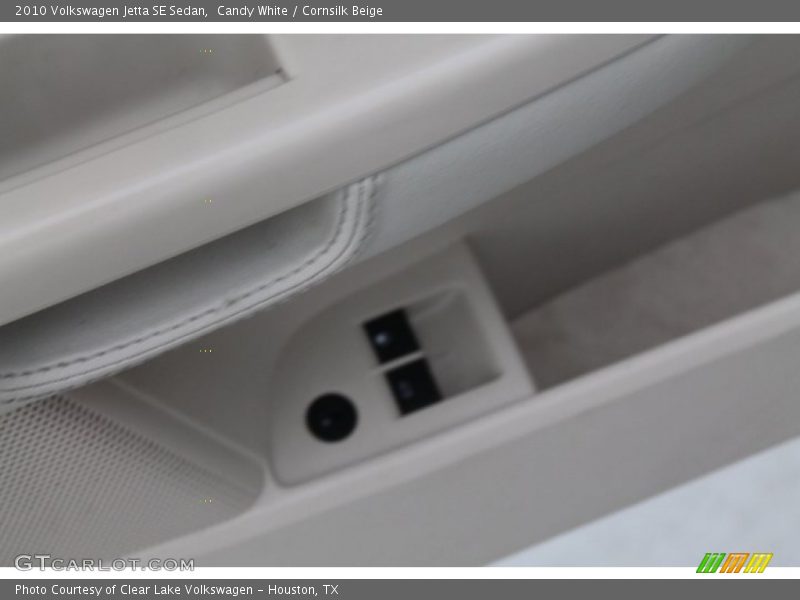Candy White / Cornsilk Beige 2010 Volkswagen Jetta SE Sedan