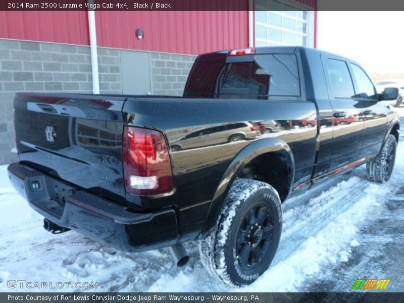 Black / Black 2014 Ram 2500 Laramie Mega Cab 4x4