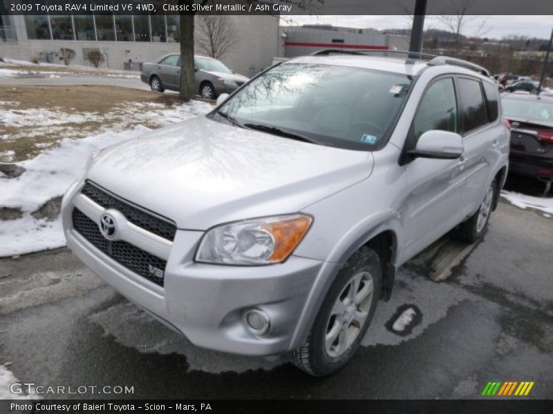 Classic Silver Metallic / Ash Gray 2009 Toyota RAV4 Limited V6 4WD