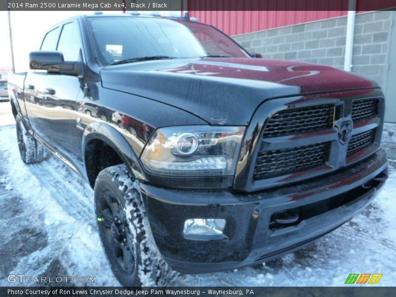 Black / Black 2014 Ram 2500 Laramie Mega Cab 4x4