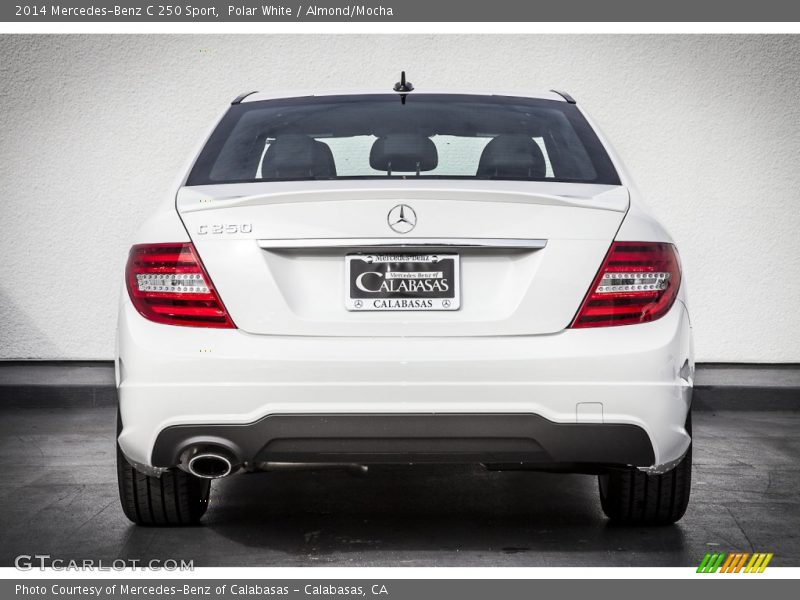 Polar White / Almond/Mocha 2014 Mercedes-Benz C 250 Sport