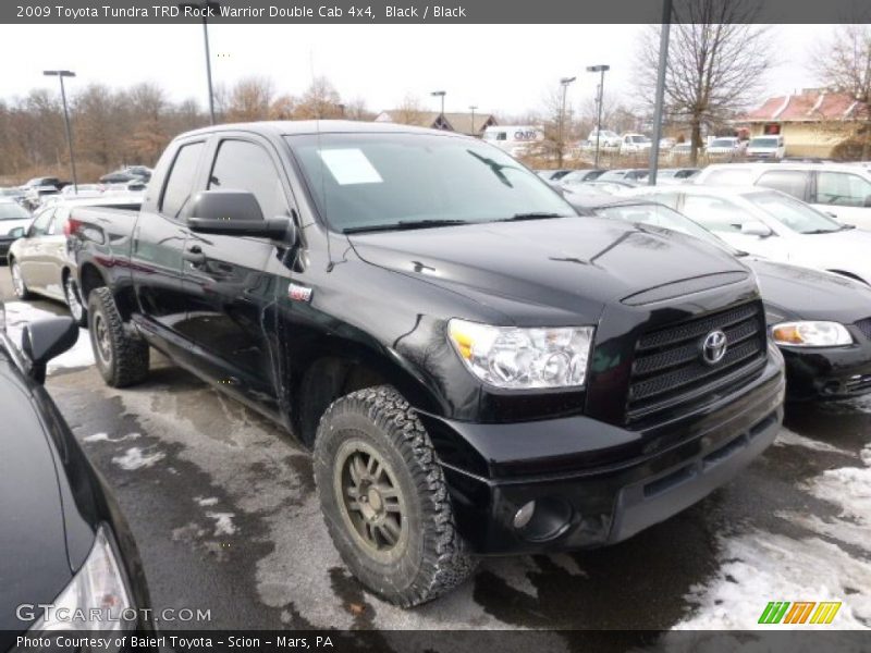 Black / Black 2009 Toyota Tundra TRD Rock Warrior Double Cab 4x4
