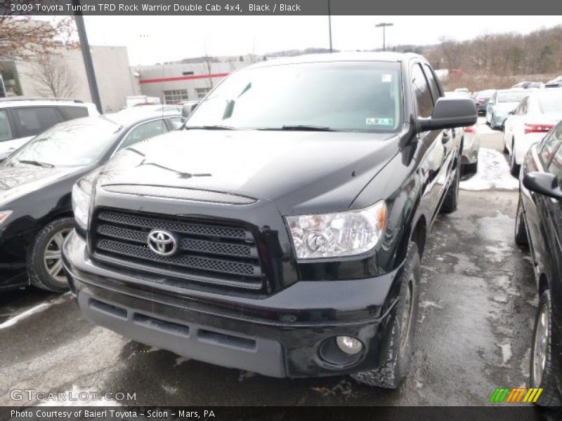 Black / Black 2009 Toyota Tundra TRD Rock Warrior Double Cab 4x4